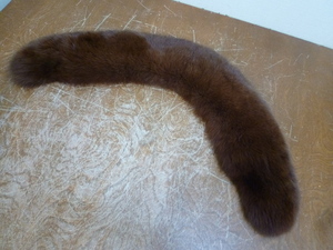 **TOGU mink fur collar volume tippet light brown group **