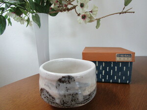 ★ ☆ Неиспользованная чайная посуда/Hakusano Tea Bowl Box ☆ ☆ ★ ★