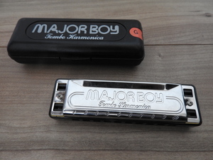 ★ ☆ Tombo Major Boy Harmonica G 10 Case ☆ ★ ★