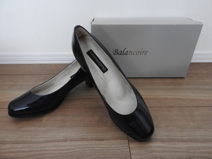 ** unused / swing wa-ruBalancoire original leather pumps formal navy 24cm box attaching **