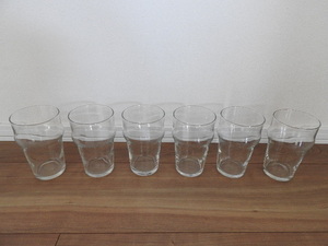 **DURALEXte.la Rex tumbler glass 6 point set **