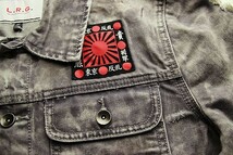 LRG (エルアールジー) デニムジャケット Gジャン Shintaro Denim Jacket Dirty Wash Light Grey ウォッシュ/デストロイ加工_画像5