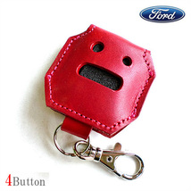 6DEGREES ORIGINAL KEYCASE RED（キーケース・レッド）FORD（フォード）車用4ボタン エクスプローラー エコノライン リモコン キーレス_画像1