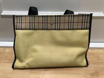 BURBERRY バーバリー チェック柄 ノバチェック トートバッグ　_画像2