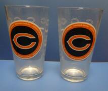 新品　NFL CHICAGO BEARS グラスセット　USA製　シカゴ　ベアーズ_画像3