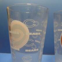 新品　NFL CHICAGO BEARS グラスセット　USA製　シカゴ　ベアーズ_画像5