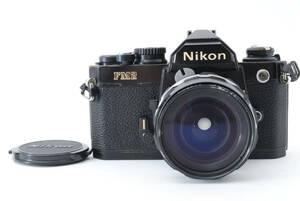 ニコン　Nikon New FM2 フィルムカメラボディ + NIKKOR-H 28mm F3.5 #1426Y2JN18-1