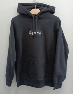 Supreme 16AW フードパーカー Box Logo Hooded Sweatshirt ブラック M メンズ シュプリーム ◆3109/宮竹店