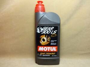 モチュール ギアオイル GEAR 300 LS 75W90 1L 4本セット MOTUL　(1)”