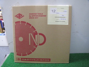 ♪　日本ダイヤモンド　12インチ　乾式　ダイヤモンドブレード　12NVL　12×2.8×6.0×30.5×21　未使用品　nn535