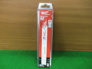 ♪　Milwaukee　ミルウォーキー　48-00-8788　ブレード替刃　25枚入　5X　TORCH　MEDIUM　METAL　未使用品　外ケースダメージ有り nn2300　