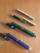 万年筆MONTBLANC 1本waterman２本インク付　ユーズド　　レダパ520円発送_画像3