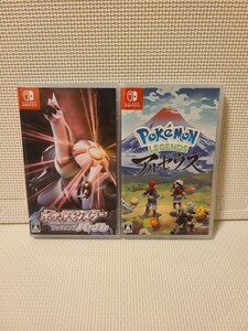 【2本セット】ポケモン アルセウス シャイニングパール ニンテンドースイッチ Nintendo Switch