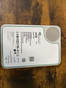 Seagate Exos X14シリーズ 3.5インチ内蔵HDD 14TB SATA 6.0Gb/s 7200rpm256MB