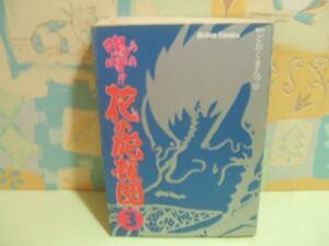 ☆☆☆嗚呼!!花の応援団☆全10巻の内第3巻　昭和58年初版　愛蔵版　どおくまん　アクションコミックス　双葉社