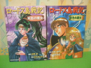 ☆☆ロードス島戦記 灰色の聖女☆☆全2巻　全初版　水野良　ドラゴンコミックス　角川書店