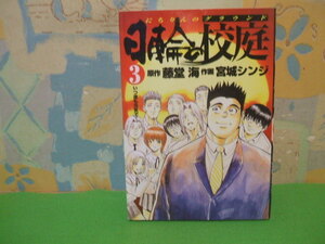 ☆☆日輪の校庭☆☆第？巻　初版　宮城シンジ　藤堂海　ヤングジャンプコミックス　集英社