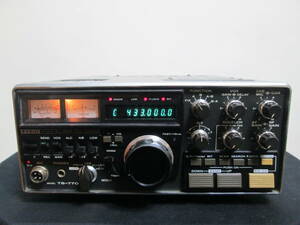 トリオ TS-770 V-UHF オールモード デュアルバンド トランシーバー 管理番号:8