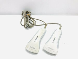 2台セット KEYENCE スマート ハンディ バーコードスキャナ HR-40UB USBタイプ 