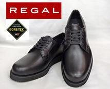 【新品】☆REGAL☆リーガル Next BIZ series プレーントウ（雨の日も安心！GORE-TEX フットウェア）76WR◇黒26.0cm　\24,200を_画像1