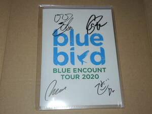 送料無料 ブルエン　BLUE ENCOUNT TOUR 2020 blue bird 非売品スペシャルCD+DVD （2013年 O-WESTワンマンDVD) サイン入りジャケット 未使用