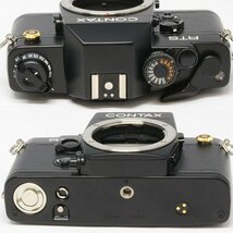 未使用品！ CONTAX コンタックス RTS II QUARTZ フィルム カメラ ボディ （質屋 藤千商店）_画像3