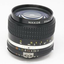 Nikon ニコン Ai NIKKOR 35mm F2S ニッコール レンズ （質屋 藤千商店）_画像2
