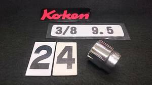 @ <06064> Kokenko- ticket socket 3400M 24mm 6 angle 9.5mm 5/8SQ unused 