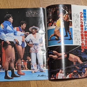 1979年 8.26 ゴング増刊 プロレス夢のオールスター戦 完全詳報号 猪木 馬場 鶴田 藤波 マスカラス 全日本 新日本 国際の画像3