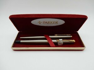 美品 PARKER パーカー 45 万年筆 F ボールペン セット 現状で