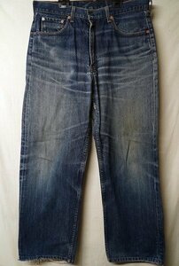 ◆激ヒゲクラッシュ!!◆Levi's リーバイス 504-03 ストレートデニムパンツ◆W34◆