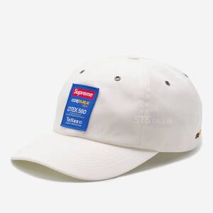 Supreme - Cordura Teflon Label 6-Panel シュプリーム - コーデュラ テフロン ラベル シックス パネル 白