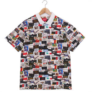 Supreme - Labels Polo 白L シュプリーム - ラベルス ポロ 2021SS