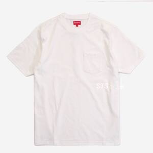 Supreme - Laser Cut S Logo Pocket Tee 白M シュプリーム - レーザー カット エス ロゴ ポケット ティー 2021SS