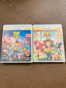 トイストーリー3.4 ディズニー　Blu-ray 2枚セット
