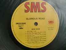 ＊【LP】BOW WOW／GLORIOUS ROAD（SM25-5040）（日本盤）_画像3