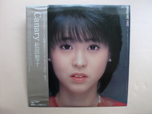 ＊【LP】松田聖子／CANARY（28AH1666）（日本盤）シュリンク付