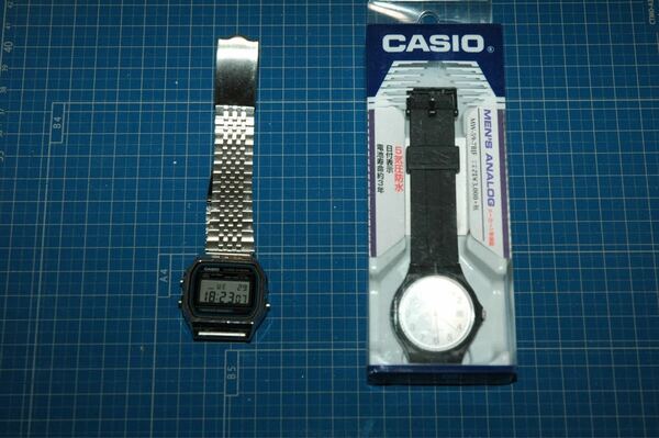 チープカシオ　2本セット CASIO 腕時計