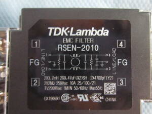 電源ラインフィルタ TDK EMC FILTER RSEN-2010/COSEL NOISE FILTER MAC-06-472-D
