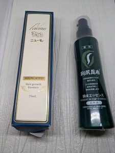 【新品未使用 薬用育毛剤セット】薬用育毛剤ニューモ 75ml ㈱ファーマフーズ 利尻昆布 頭皮エッセンス Rトニック 100ml