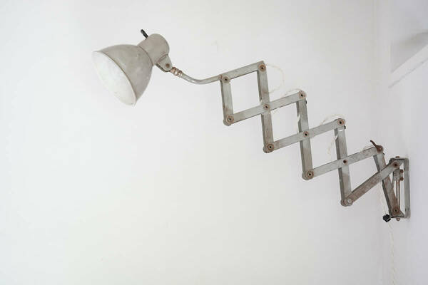 SIS社 Scissor Wall Lamp / 20th.C・Bauhaus バウハウス / 照明 ランプ 工業系 インダストリアル