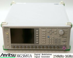 FA32349*Anritsu/ Anne litsuMG3681A Digital Modulation Signal Generator 250kHz-3GHz[ returned goods guarantee none ]