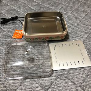 未使用★ 象印 電気保温バスケット 昭和レトロ