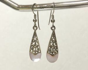  beautiful goods silver earrings silver 925