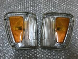 * rare * TOYOTA Toyota US T100 T-100 pickup truck original corner lamp winker lens left right North America marker lamp left right 