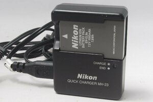 【激レア】Nikon ニコン 充電器 MH-23 + 充電池 EN-EL9a バッテリーチャージャー