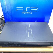 初期動作のみ確認済 プレイステーション2 PS2 本体 SCPH-3000 純正コントローラなど付属付き_画像2