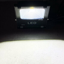 LED投光器 LEDライト 20W 200W相当 防水 AC100V 3Mコード 白色_画像3