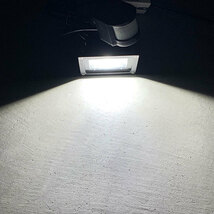 LED投光器 LEDライト 20W 200W相当 人感センサー 防水 AC100V 3Mコード 白色 【3個】 送料無料_画像3