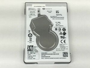 【即納/送料無料】 SEAGATE ST500LM030 500GB/7mm/5400RPM 使用時間：67時間 使用時間少/正常動作品（CrystalDiskInfo確認） (HD-S-004)